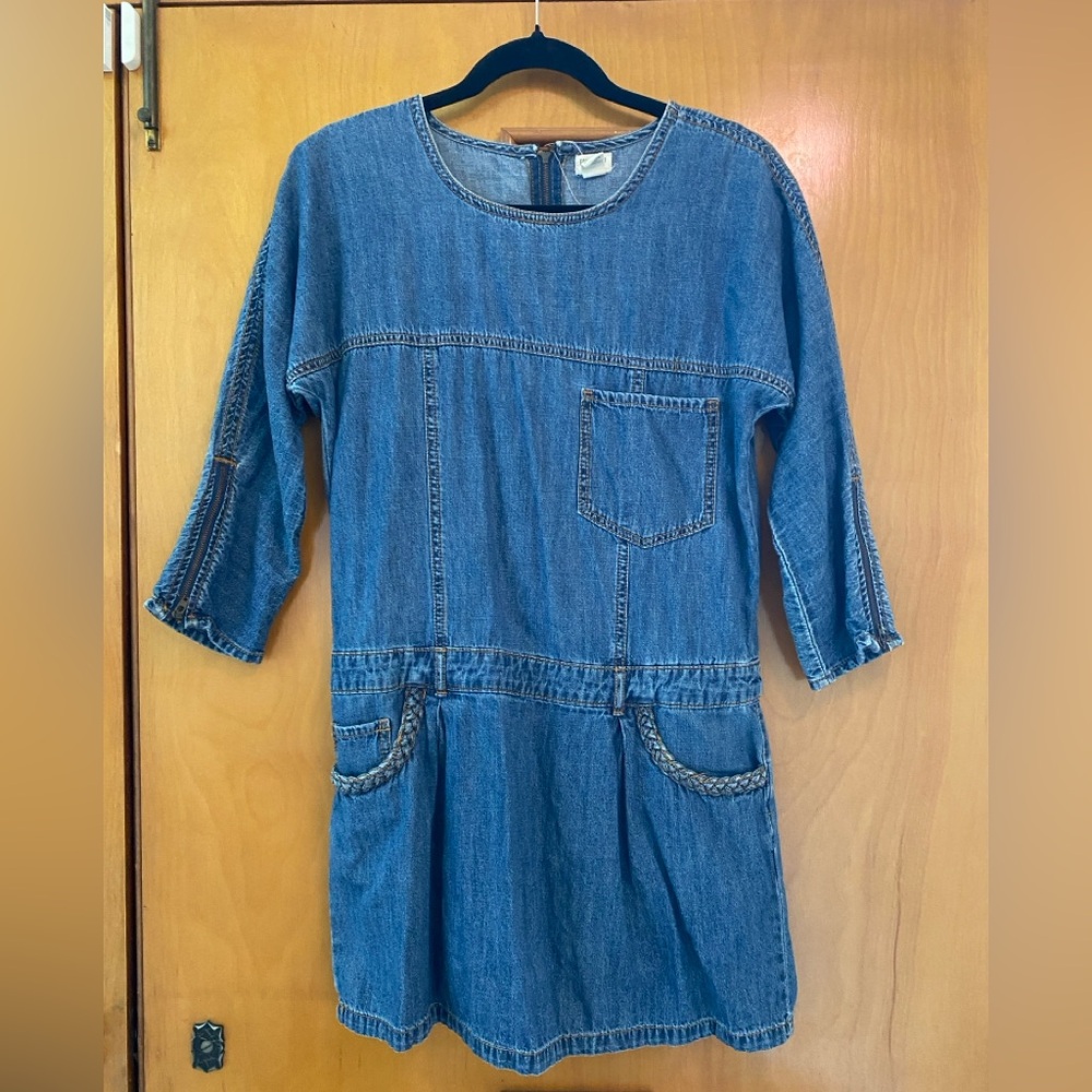Forever 21 Casual Denim Tunic Dress with Pocket